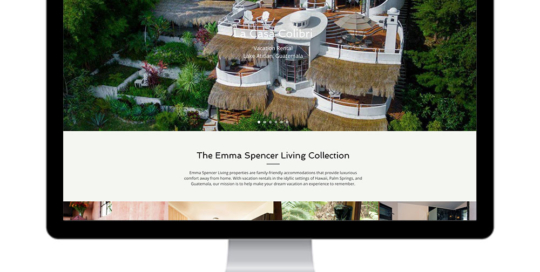 Emma Spencer Living Website Design